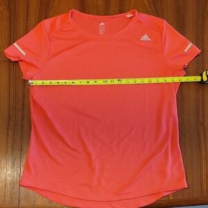 Adidas Running Pink Tee Size XL